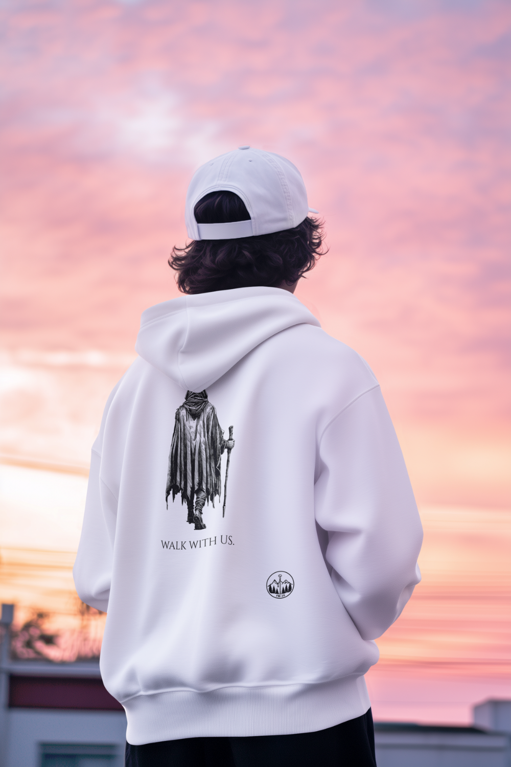 FM-20 'The Pilgrim' – Heavyweight Cotton Hoodie