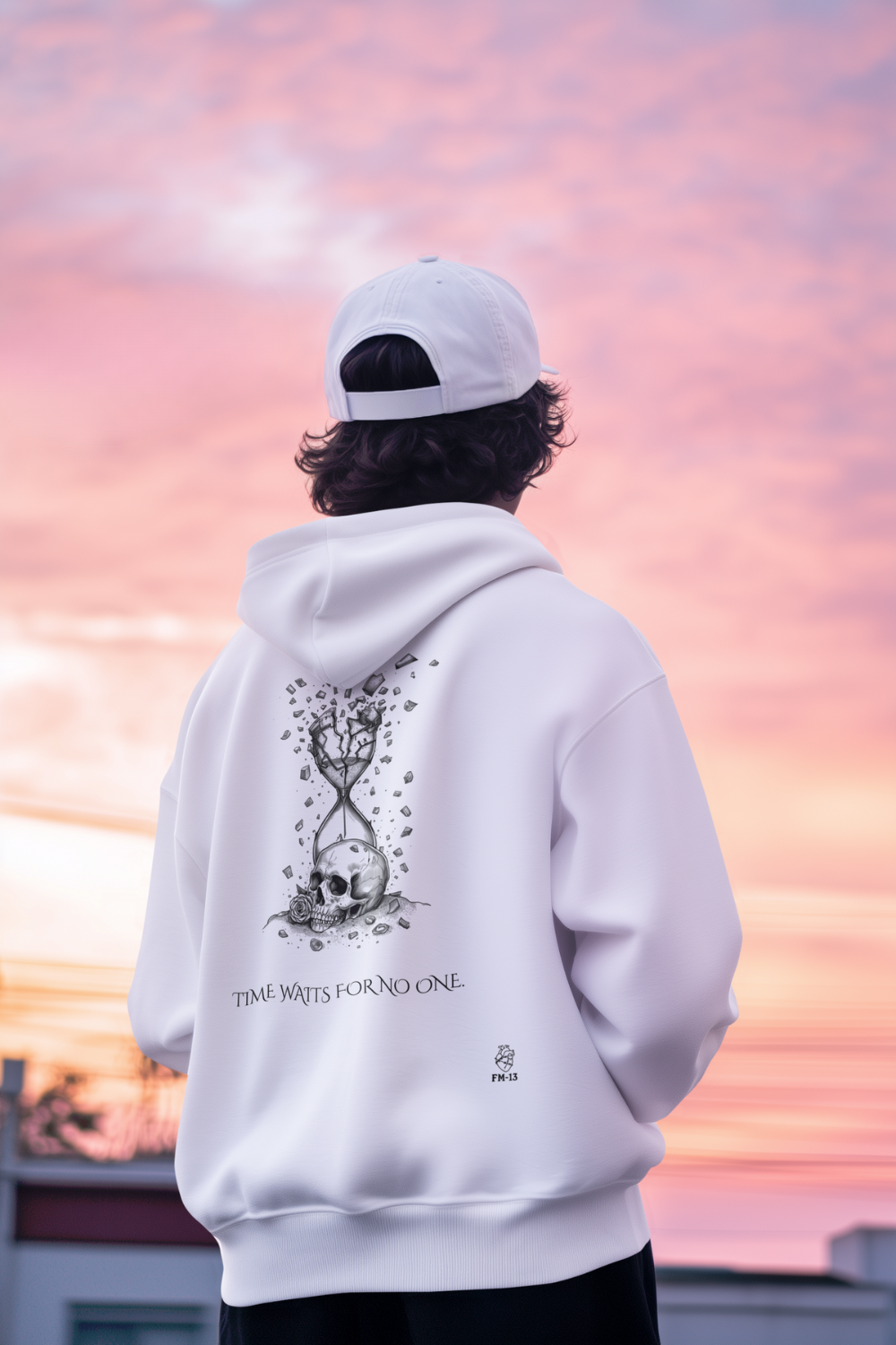 FM-13 "Time Waits For No One" Heavy Hoodie