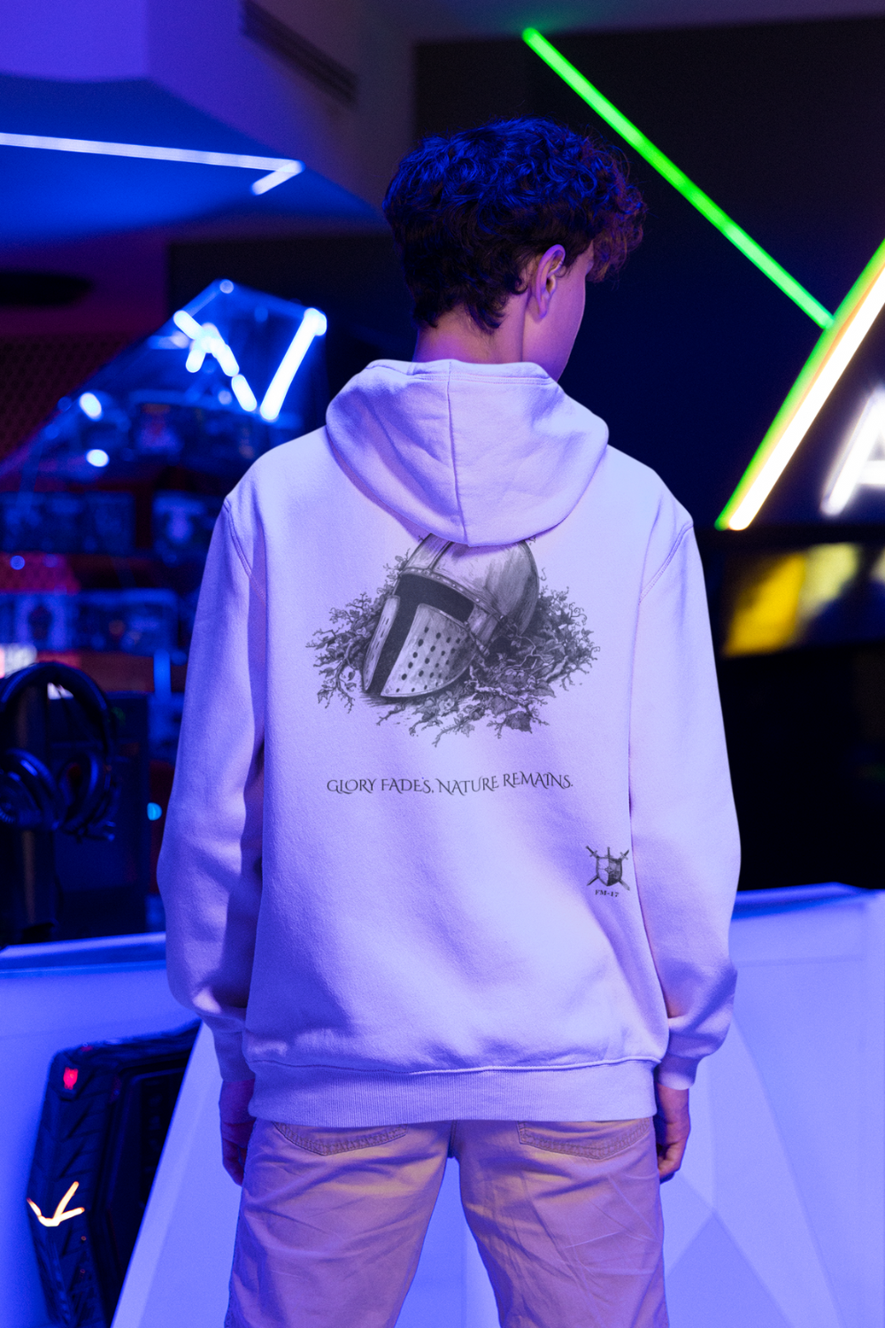 FM-17 'Glory Fades' Heavyweight Memento Mori Hoodie