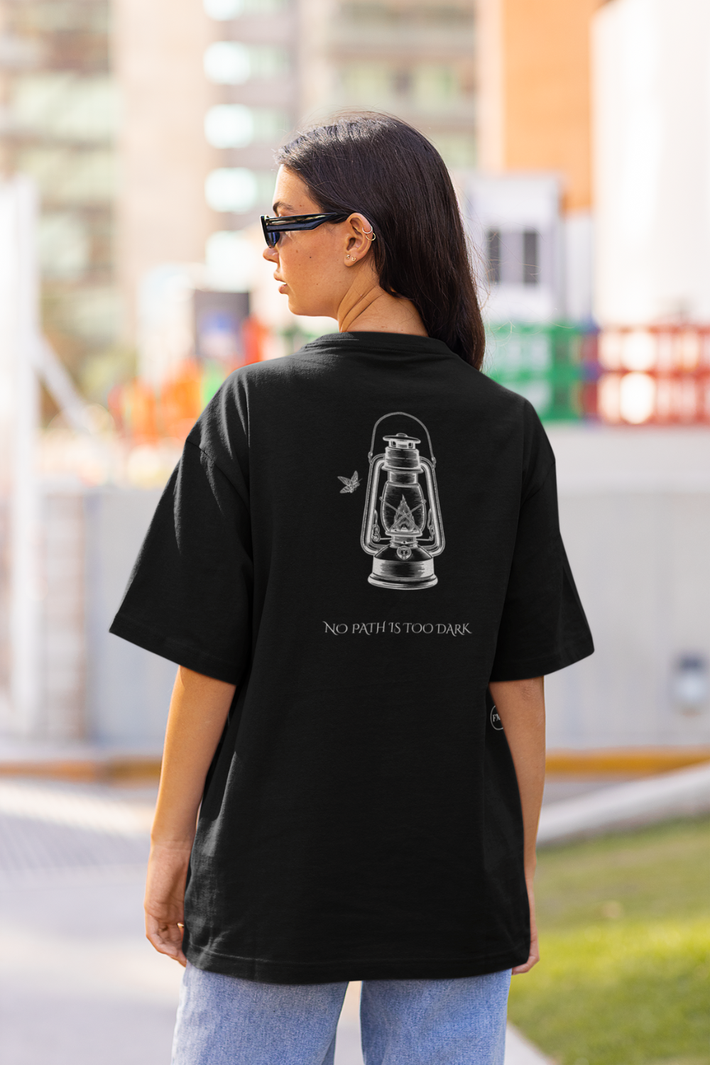 FM-19 'Guiding Light' – Heavyweight Oversized Shirt
