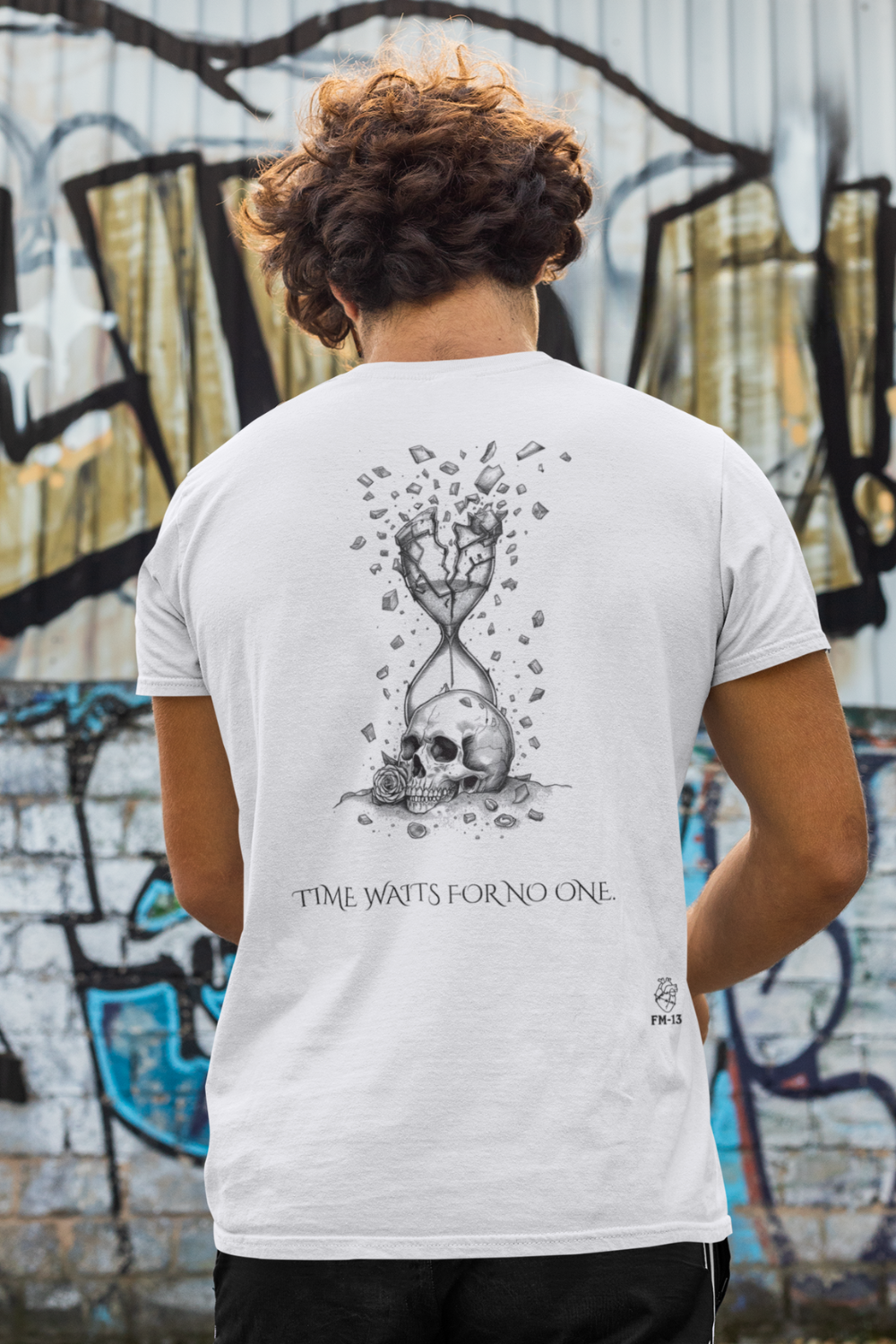 FM-13 "Time Waits For No One" Vintage Shirt